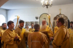 Архиерейское богослужение в канун Недели 2-й по Пятидесятнице