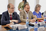 Глава РИО Руслан Гагкуев встретился с молодыми историками АлтГУ и ответил на их вопросы