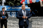 На «Барнаултрансмаше» прошел торжественный митинг в честь Дня России