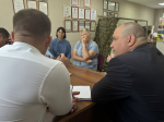 Личный прием в Черницке: благоустройство, медицина и планы по строительству дороги