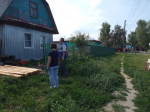 На пригородной территории Ленинского района провели профилактический рейд по соблюдению правил благоустройства