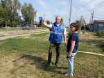 На пригородной территории Ленинского района провели профилактический рейд по соблюдению правил благоустройства