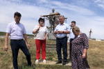 В Третьяковском районе идет ремонт мемориала землякам, погибшим в годы Великой Отечественной Войны
