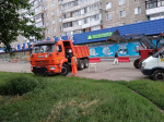 Администрация Ленинского района и  «Автодорстрой» очистили район от последствий незаконной торговли
