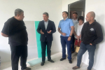 Игорь Панарин проконтролировал ход капремонта школы в Залесовском округе