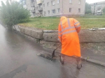 В Барнауле городские службы устраняют последствия проливных дождей