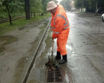 Дежурство бригад МБУ «Автодорстрой» на период непогоды продолжается