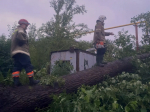 В Барнауле коммунальные службы продолжают устранять последствия сильного ливня