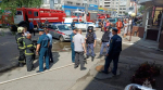 Ликвидация пожара в кинотеатре