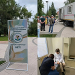 Благодаря работе мобильного флюорографа более 100 человек проверили здоровье легких в парке «Изумрудный»