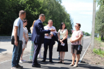 В Ленинском районе проверили ход работ по благоустройству территории