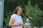 "Пусть ваша малая Родина остается такой же самобытной и только процветает!" Оксана Молодых поздравила Плотаву с юбилеем