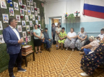 "Спасибо огромное за ваш труд и желание помогать!" Александр Терентьев поблагодарил волонтеров Зонального района за их неравнодушие