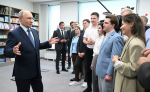 Рабочая поездка Президента России Владимира Путина в Новосибирскую область при участии полпреда Президента в СФО Анатолия Серышева