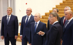 Рабочая поездка Президента России Владимира Путина в Новосибирскую область при участии полпреда Президента в СФО Анатолия Серышева