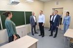 Ксения Белоусова совместно с Губернатором Алтайского края Виктором Томенко  побывала с рабочей поездкой в Калманском районе