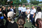 Ксения Белоусова совместно с Губернатором Алтайского края Виктором Томенко  побывала с рабочей поездкой в Калманском районе