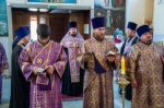 Архиерейское богослужение в канун Недели 11-й по Пятидесятнице