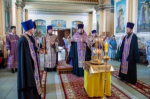 Архиерейское богослужение в канун Недели 11-й по Пятидесятнице