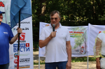 16 лет добра и безопасности. Александр Терентьев стал почётным гостем велозаезда в Барнауле