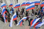 Губернатор и cпикер АКЗС поздравили жителей Алтая с Днем Государственного флага