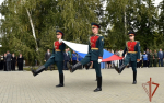 РОСГВАРДЕЙЦЫ ПРИНЯЛИ УЧАСТИЕ В ТОРЖЕСТВЕННОМ ПОДНЯТИИ  ГОСУДАРСТВЕННОГО ФЛАГА РОССИЙСКОЙ ФЕДЕРАЦИИ