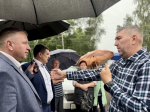 Глава администрации Центрального района провел встречу с жителями в поселке Плодопитомник