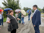 Глава администрации Центрального района провел встречу с жителями в поселке Плодопитомник