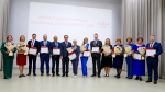 «В честь 296‑летия Барнаула: в Железнодорожном районе отметили заслуги жителей и открыли Доску Почёта»