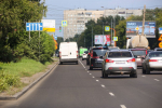 Отремонтированный участок проспекта Строителей в Барнауле
