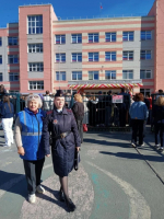 В День знаний представители народной дружины Индустриального района обеспечили общественный порядок в школах на торжественных линейках