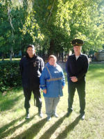 В День знаний представители народной дружины Индустриального района обеспечили общественный порядок в школах на торжественных линейках