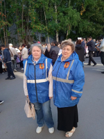 В День знаний представители народной дружины Индустриального района обеспечили общественный порядок в школах на торжественных линейках