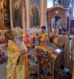 Архиерейское всенощное бдение в канун Недели 14-й по Пятидесятнице