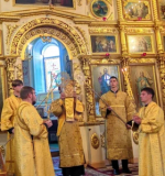 Архиерейское всенощное бдение в канун Недели 14-й по Пятидесятнице