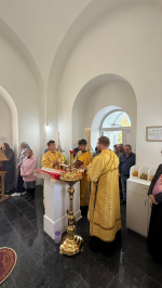 В Неделю 14-ю по Пятидесятнице архипастырь совершил Божественную литургию и молебен о сохранении творения Божия