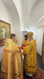 В Неделю 14-ю по Пятидесятнице архипастырь совершил Божественную литургию и молебен о сохранении творения Божия