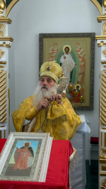 В Неделю 14-ю по Пятидесятнице архипастырь совершил Божественную литургию и молебен о сохранении творения Божия
