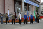 Есть возможность - помогай! В Барнауле возле главного корпуса АлтГУ завершился автопробег «Алтайский сбор»