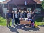 Есть возможность - помогай! В Барнауле возле главного корпуса АлтГУ завершился автопробег «Алтайский сбор»
