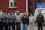 Есть возможность - помогай! В Барнауле возле главного корпуса АлтГУ завершился автопробег «Алтайский сбор»