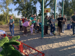 Программа поддержки инициатив в действии: в микрорайоне Благодатное появилась новая игровая зона для детей