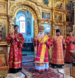 Архиерейское всенощное бдение в канун Недели 15-й по Пятидесятнице