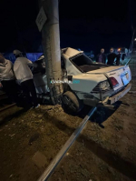 Ночные гонки закончились серьёзным ДТП с пострадавшими на проспекте Строителей