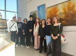 «Понять глубинную связь человека с окружающим миром»: студенты-конфликтологи посетили выставку Сергея Прохорова