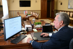 Александр Романенко принял участие в дистанционном голосовании на выборах в Госдуму и АКЗС
