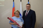 В администрации Индустриального прошло торжественное награждение ко Дню воспитателя и всех дошкольных работников