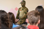 Выпускник АлтГТУ, ветеран боевых действий Андрей Суханов встретился со студентами
