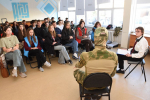 Выпускник АлтГТУ, ветеран боевых действий Андрей Суханов встретился со студентами