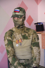 Выпускник АлтГТУ, ветеран боевых действий Андрей Суханов встретился со студентами